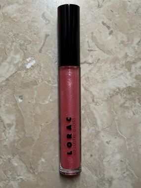 Lorac Lip Lustre Gloss Rose Lustre .11oz 3.1g New